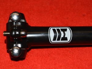 Nos Haro ντίζα  1 ίντσας (254mm) μαύρο 280mm tube μήκος Cr-Mo