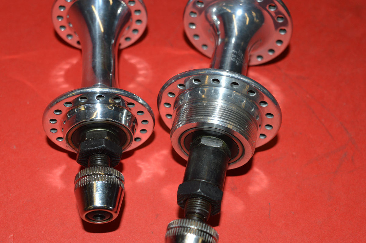 Nos Vintage hub set Joytech R89 sealed bearing 126mm rear quick release